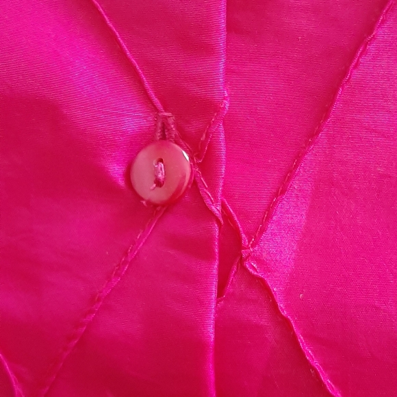 Super beautiful taffeta fushia girly dress - Picture 7 of 9
